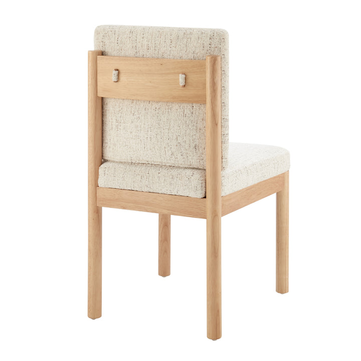 Melvin Chenille Dining Side Chair - Concord Cream - view 9