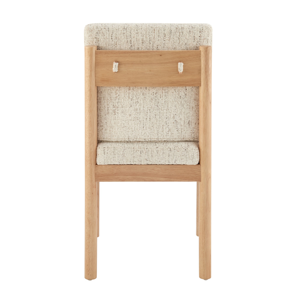 Melvin Chenille Dining Side Chair - Concord Cream - view 8