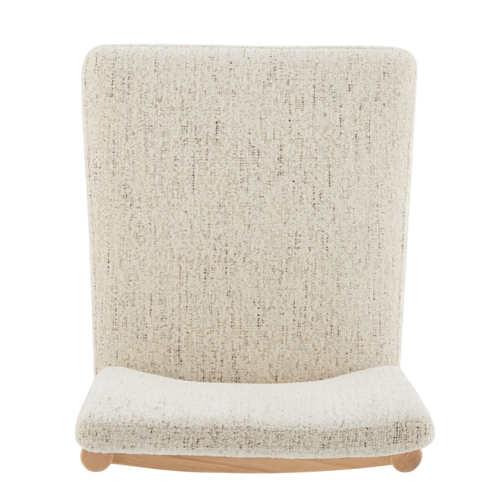 Melvin Chenille Dining Side Chair - Concord Cream - view 10