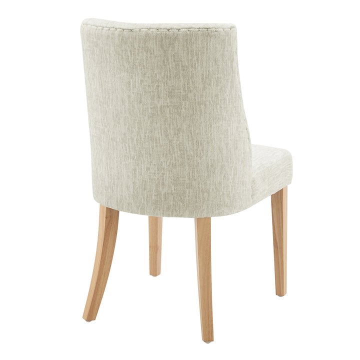 New Paris Fabric Dining Side Chair - Pasadena Beige - view 7