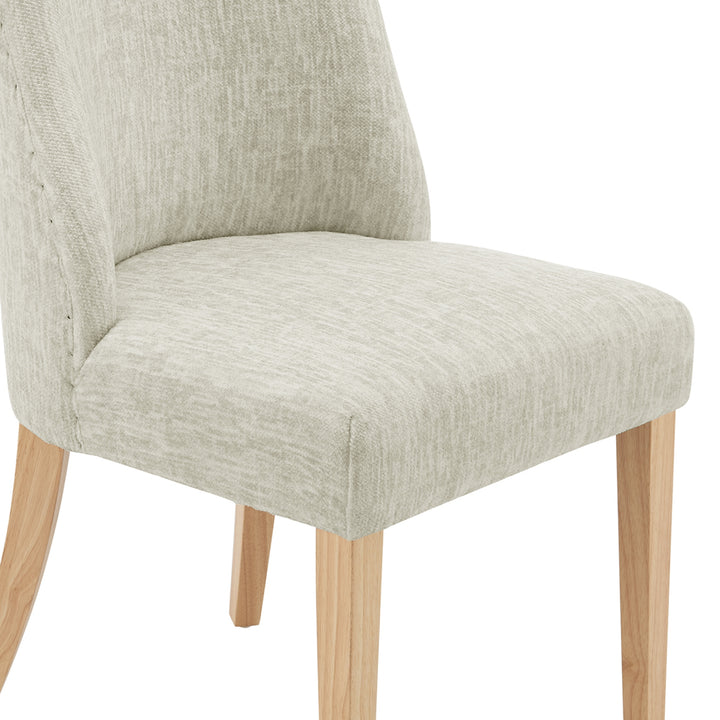 New Paris Fabric Dining Side Chair - Pasadena Beige - view 10