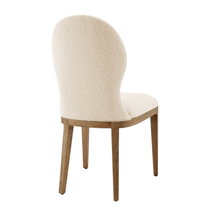 Eldoris Boucle Dining Side Chair - Palladian Beige - view 9