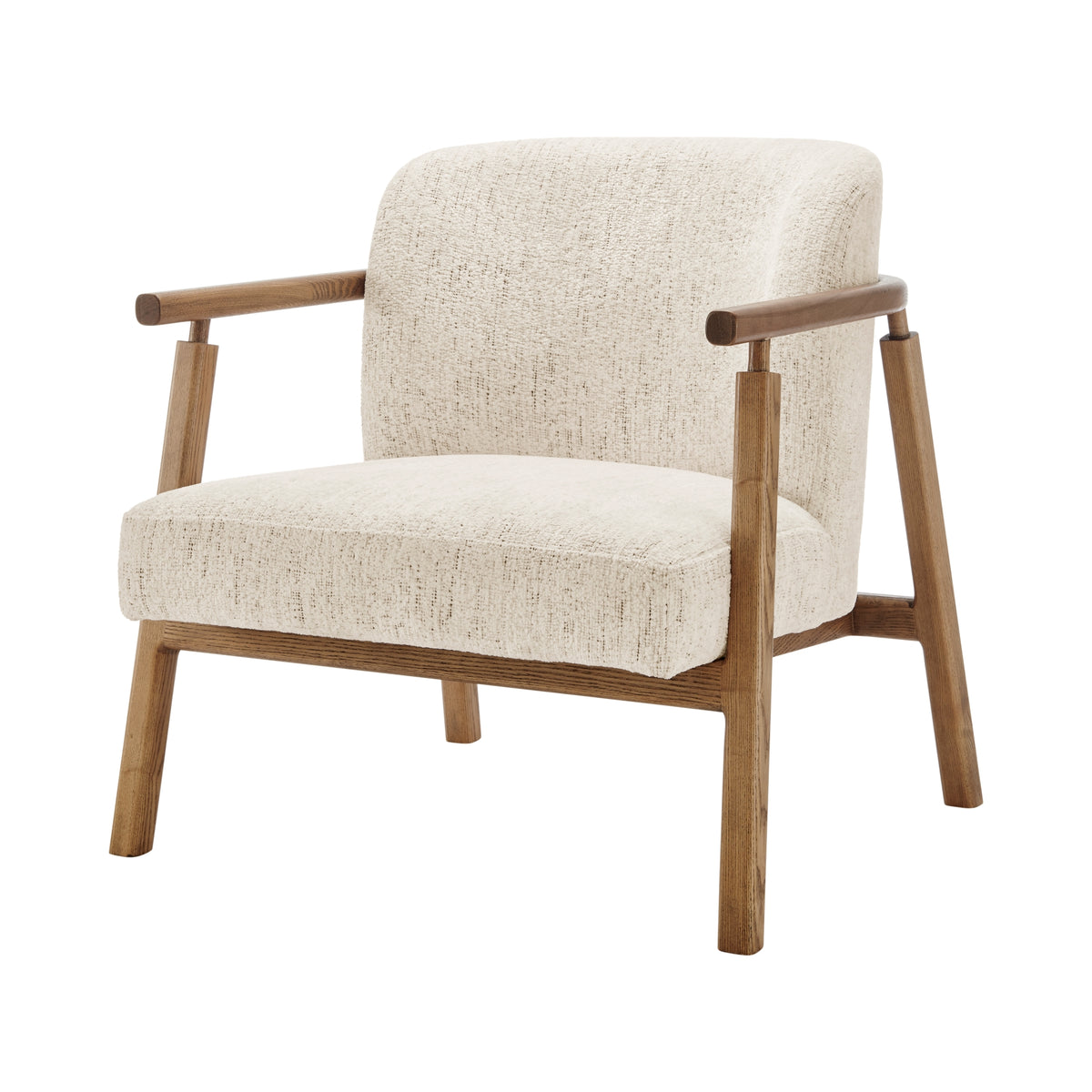 Reiner Chenille Accent Arm Chair - Concord Cream