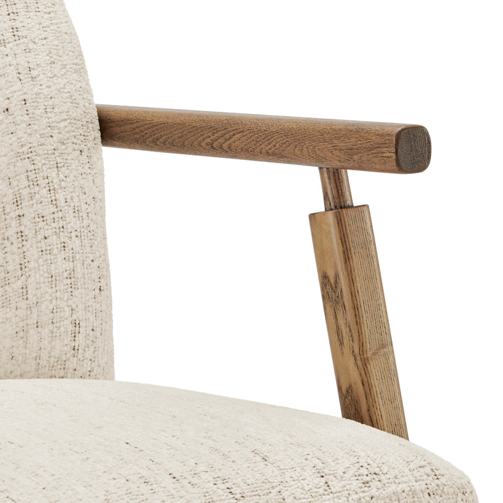 Reiner Chenille Accent Arm Chair - Concord Cream - view 9