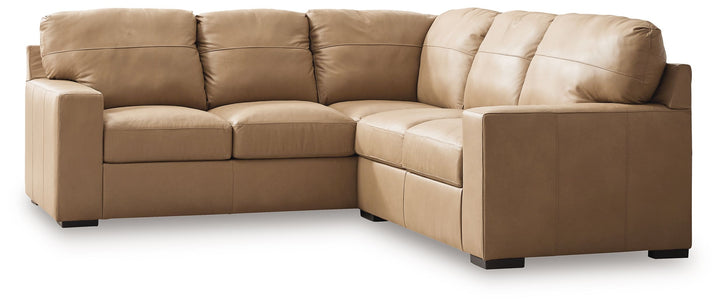 Bandon - 2-Piece Sectional With Raf Loveseat - Toffee by Ashley Furniture product image