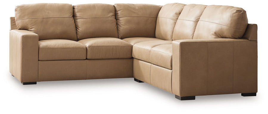 Bandon - 2-Piece Sectional With Raf Loveseat - Toffee by Ashley Furniture product image