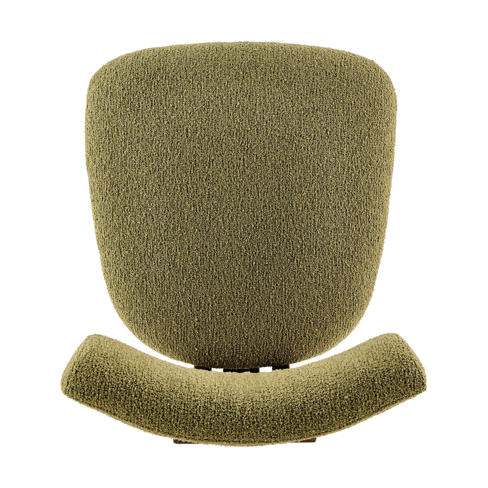Hailey Boucle Dining Side Chair - Palladian Green - view 6
