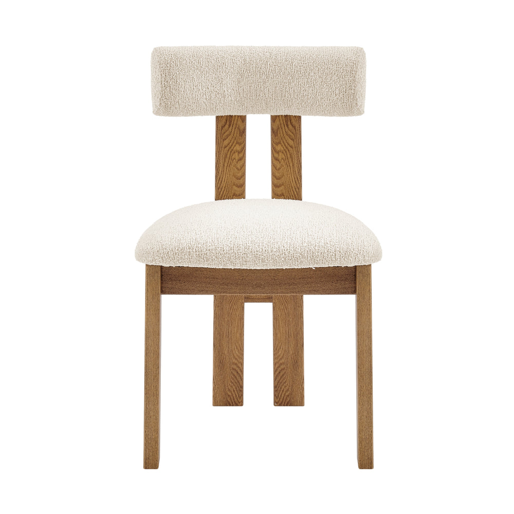 Hailey Boucle Dining Side Chair - Palladian Beige - view 3