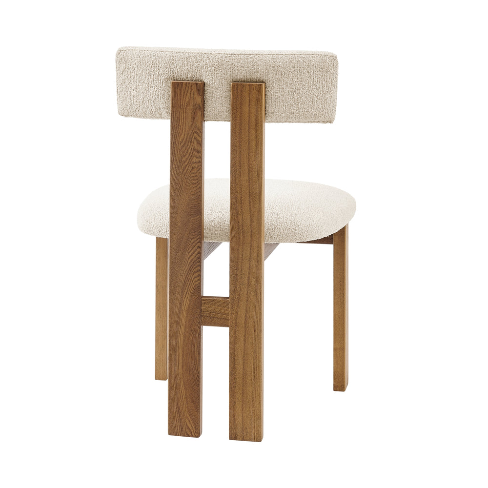 Hailey Boucle Dining Side Chair - Palladian Beige - view 6