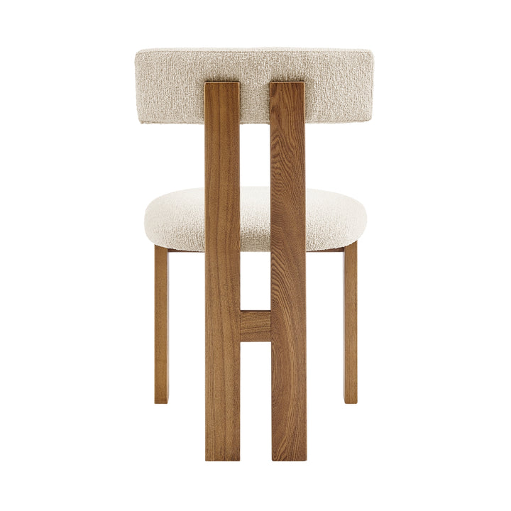 Hailey Boucle Dining Side Chair - Palladian Beige - view 5