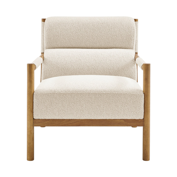 Olsen Boucle Accent Arm Chair - Palladian Beige - view 7