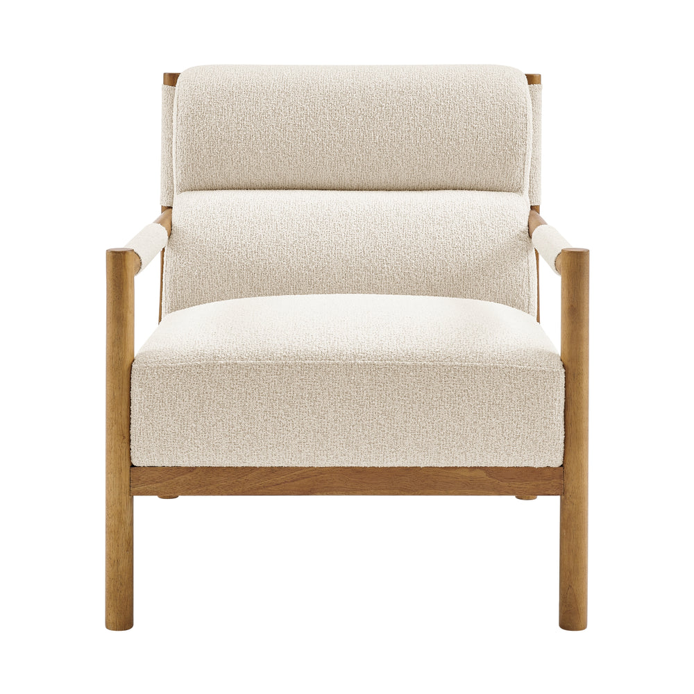 Olsen Boucle Accent Arm Chair - Palladian Beige - view 7