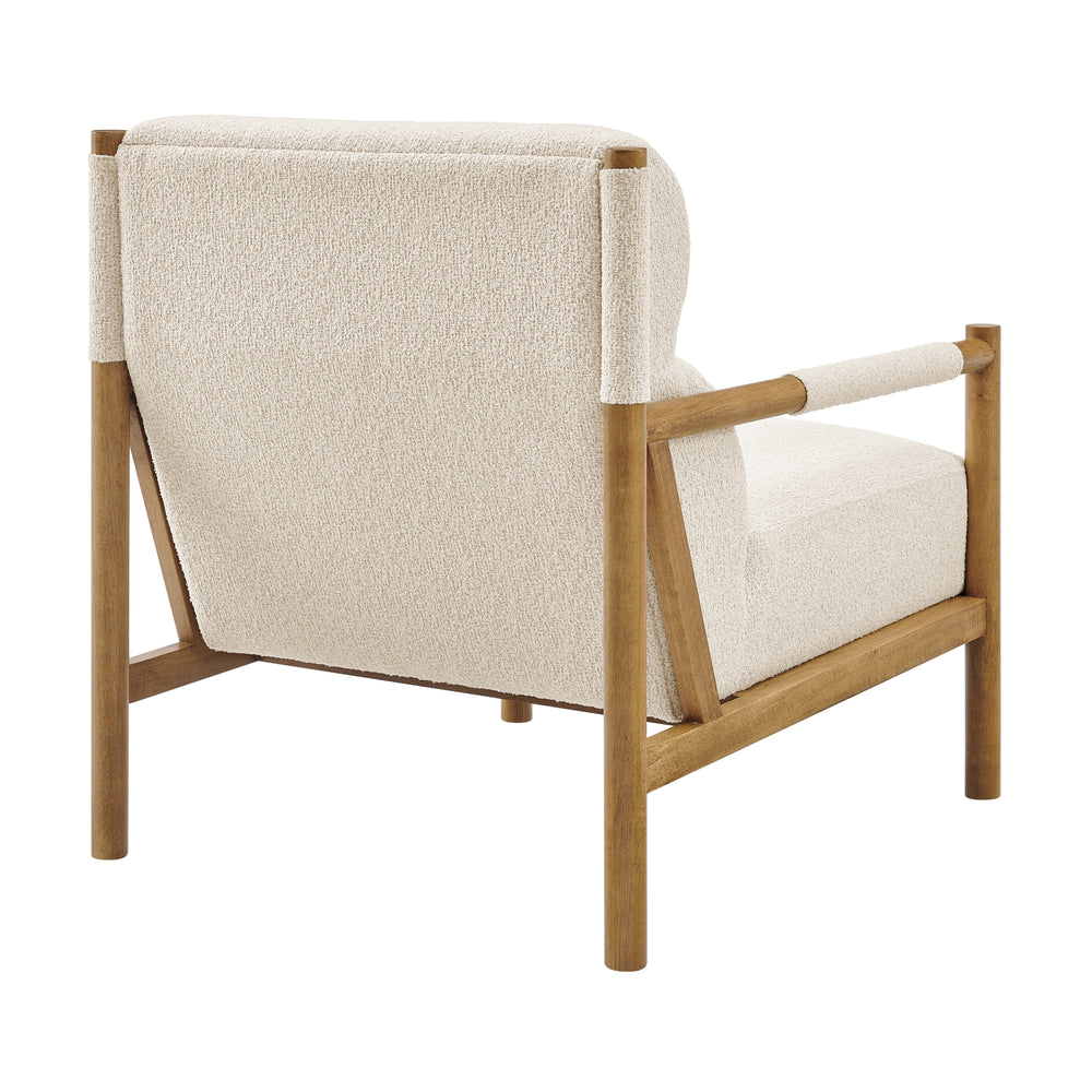 Olsen Boucle Accent Arm Chair - Palladian Beige - view 10