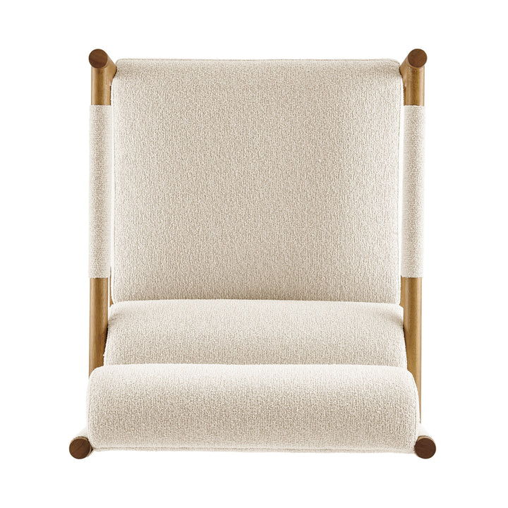 Olsen Boucle Accent Arm Chair - Palladian Beige - view 11