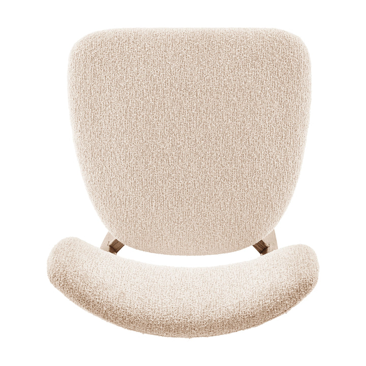 Verna Boucle Dining Side Chair - Palladian Beige - view 7