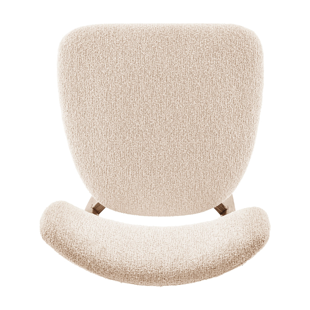 Verna Boucle Dining Side Chair - Palladian Beige - view 7