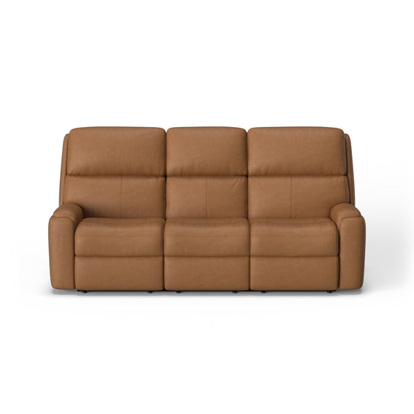 Rio  Leather Reclining Sofa