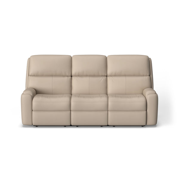 Rio  Leather Reclining Sofa