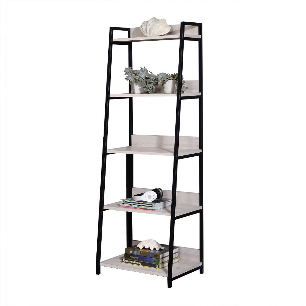 ACME Furniture Wendral 23"L Bookshelf Natural & Black