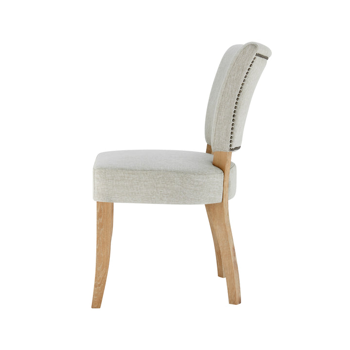 Austin Fabric Dining Side Chair - Rice - view 5
