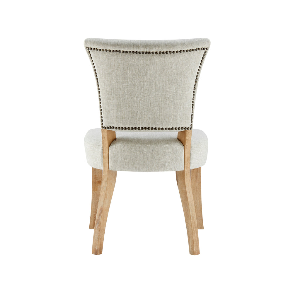 Austin Fabric Dining Side Chair - Rice - view 6