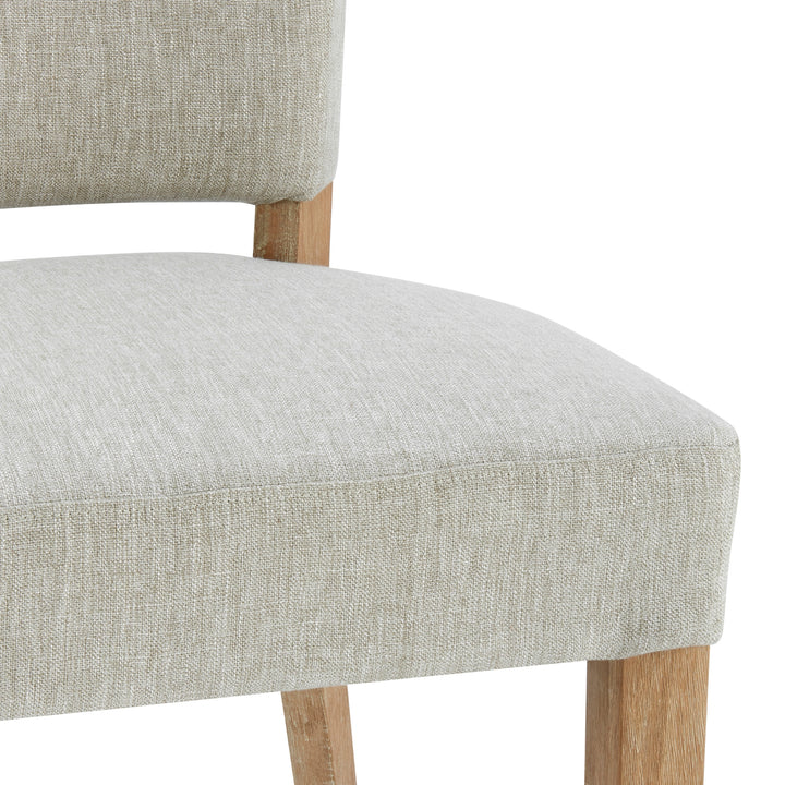 Austin Fabric Dining Side Chair - Rice - view 10
