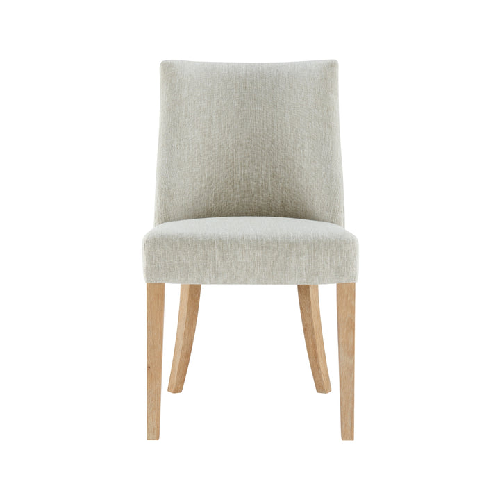 New Paris Fabric Dining Side Chair - Rice - view 4
