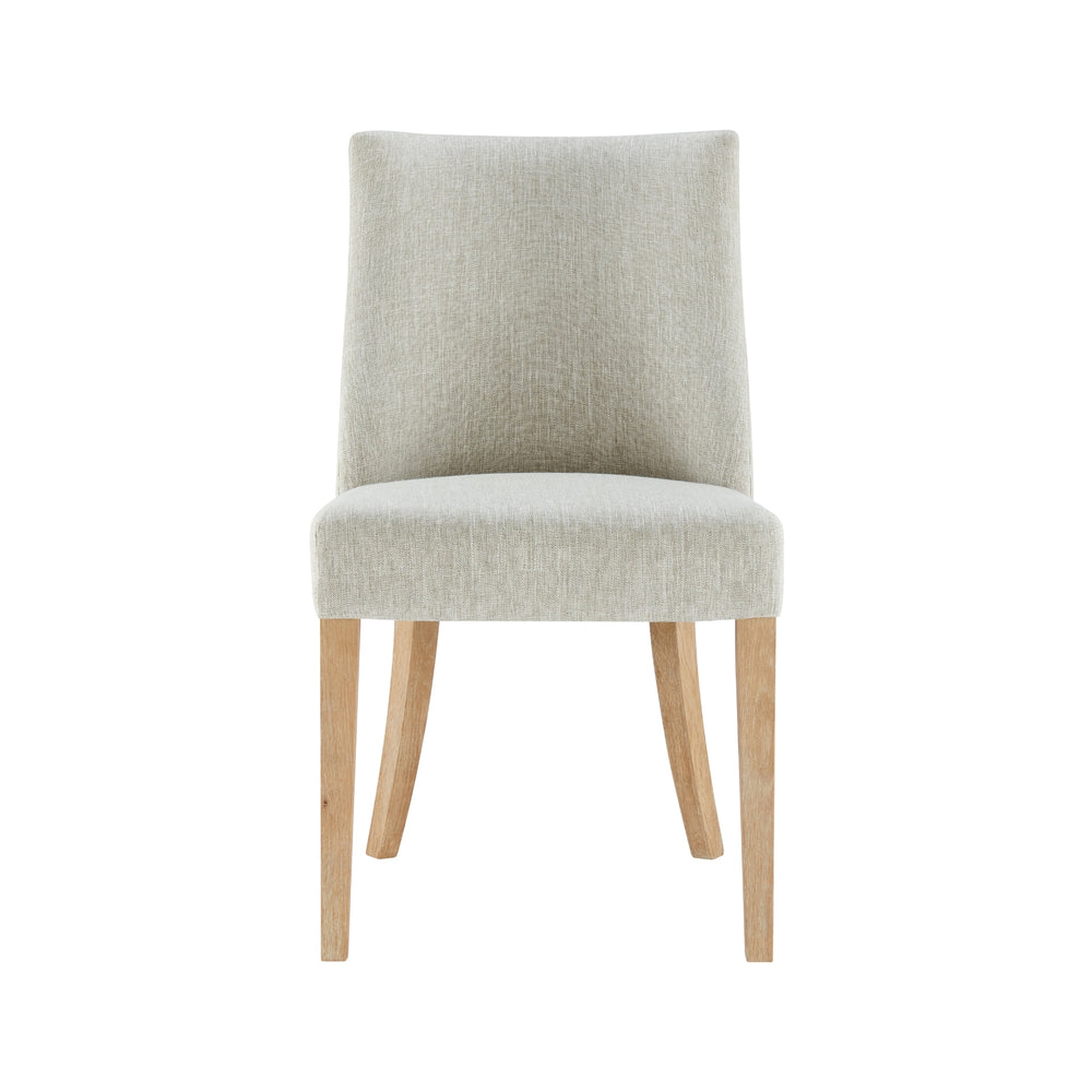 New Paris Fabric Dining Side Chair - Rice - view 4