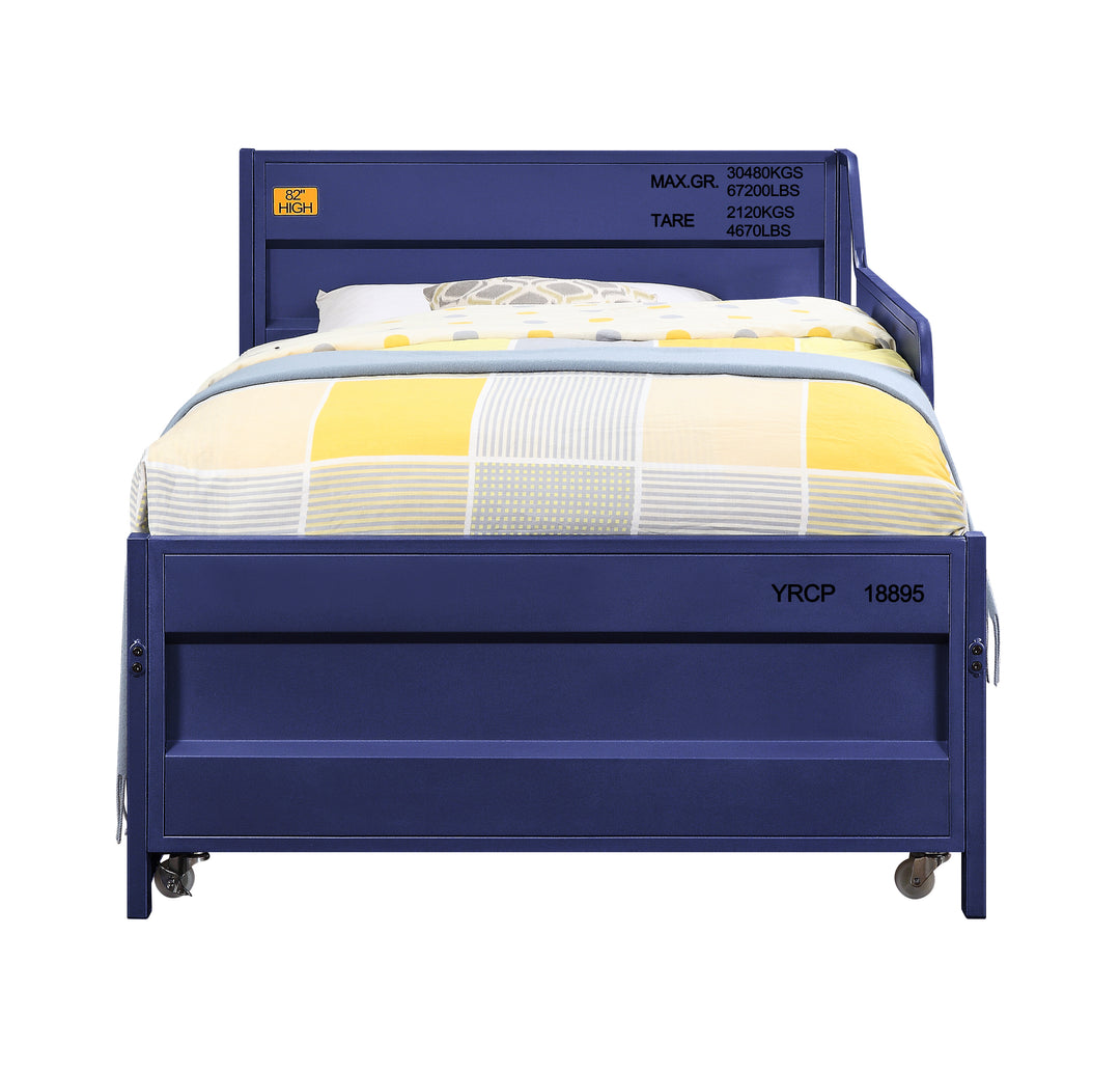 Cargo Daybed with Trundle (Twin) in Blue