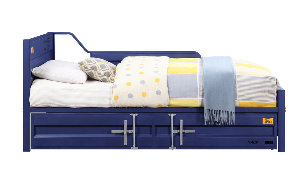 Cargo Daybed with Trundle (Twin) in Blue