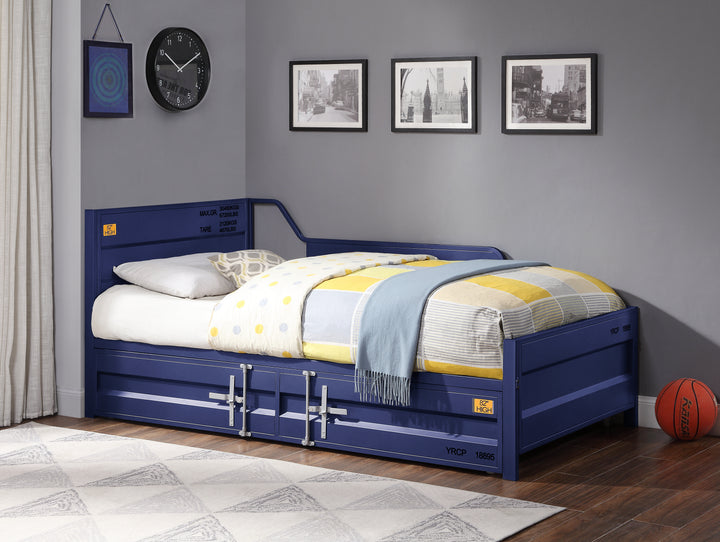 Cargo Daybed with Trundle (Twin) in Blue