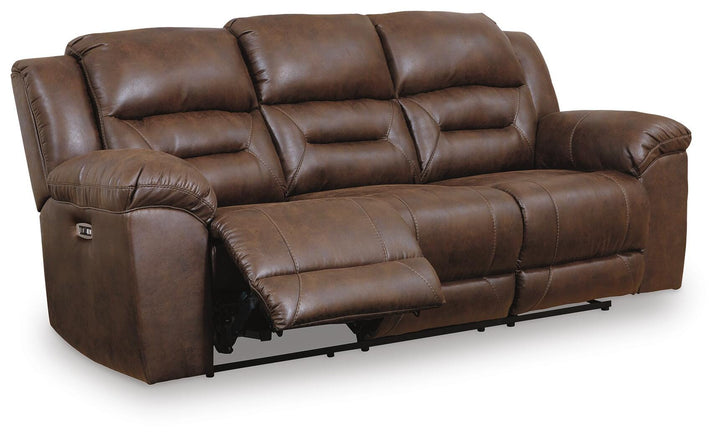 Stoneland Power Reclining Sofa - Dark Brown (5)