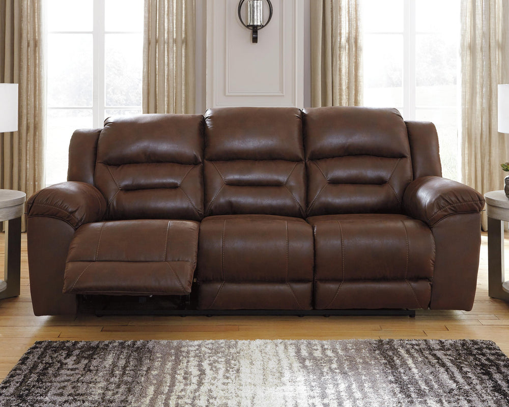 Stoneland Power Reclining Sofa - Dark Brown (2)