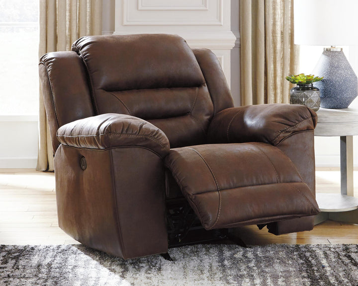 Stoneland Power Recliner - Dark Brown (4)