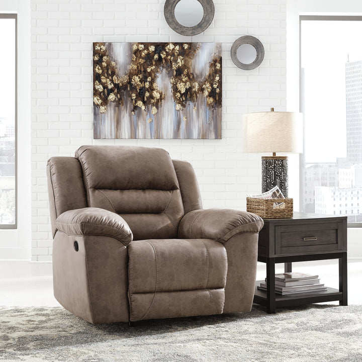 Stoneland Recliner - Light Brown (2)