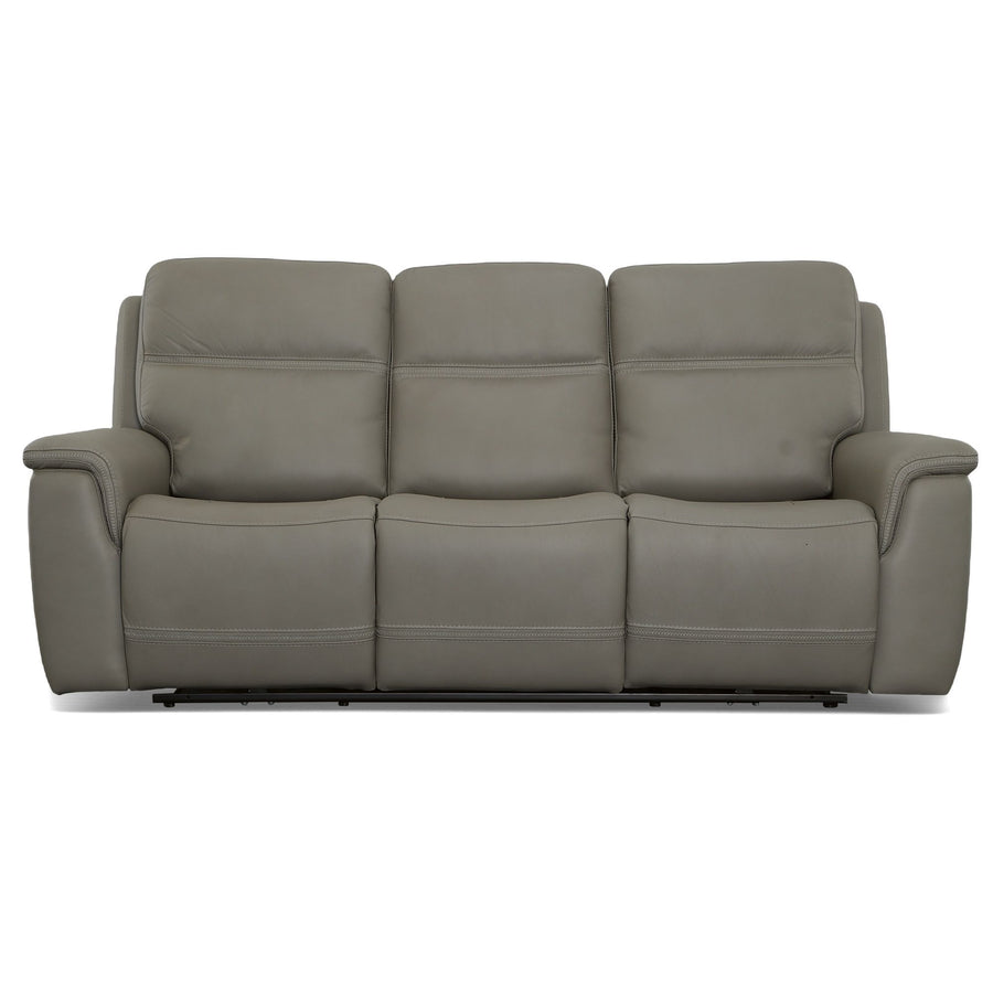 Flexsteel 1845-62PH-00901 Sawyer  Power Reclining Sofa With Power Headrests & Lumbar  Gray