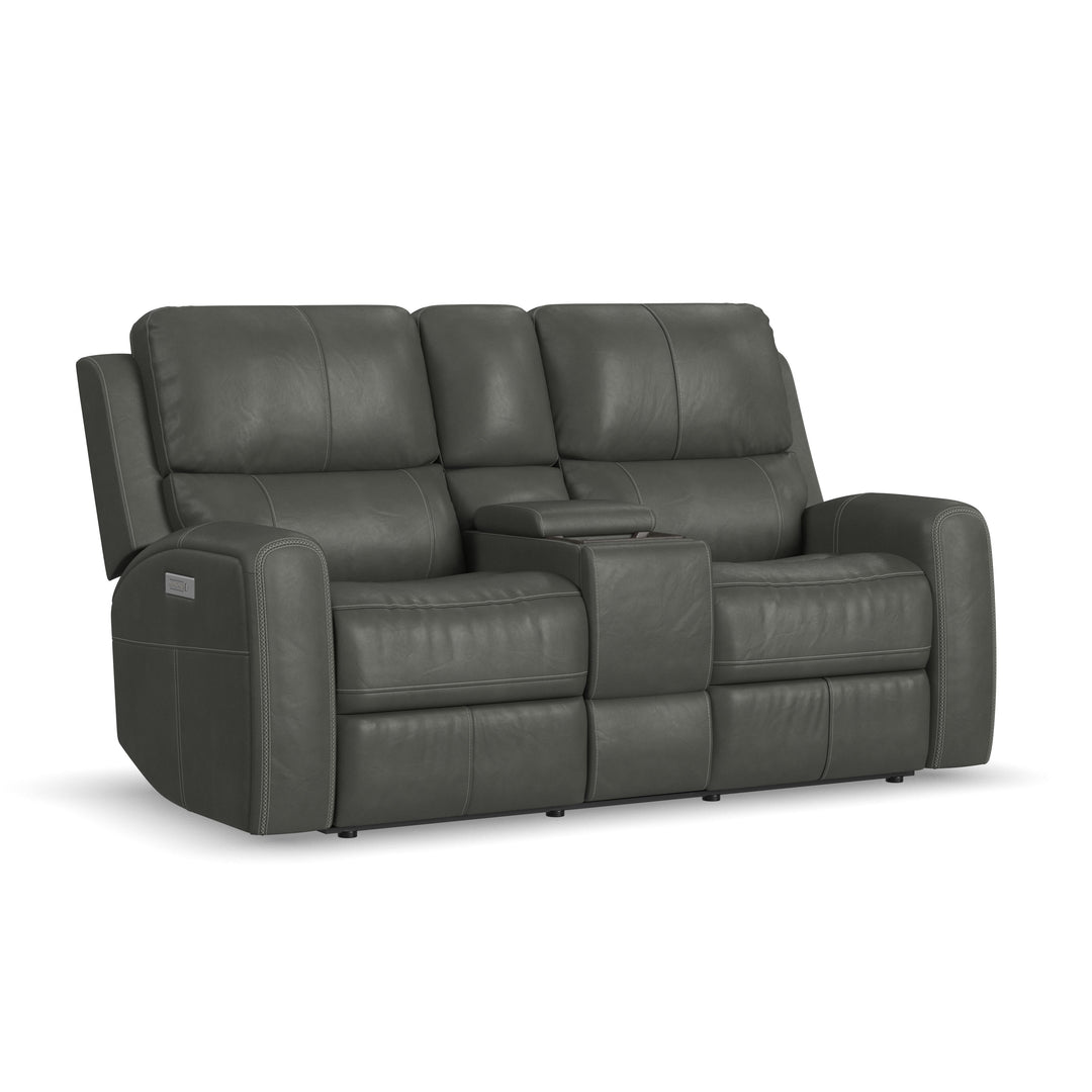 flexsteel-1043-64ph-94602-linden-power-reclining-loveseat-with-console-power-headrests-lumbar-charcoal