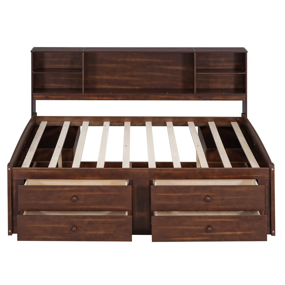 wooden-captain-bed-with-built-in-storage-shelves-4-drawers-and-2-cabinets-antique-brown-full-size
