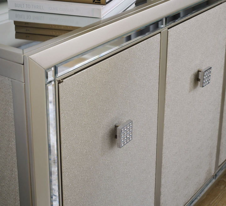 Chaseton - Accent Cabinet - Champagne