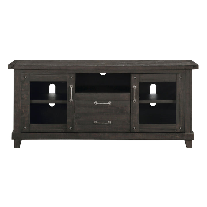 Modus Furniture 7Yc926D Yosemite Solid Wood Two Drawer Media Console In Cafe