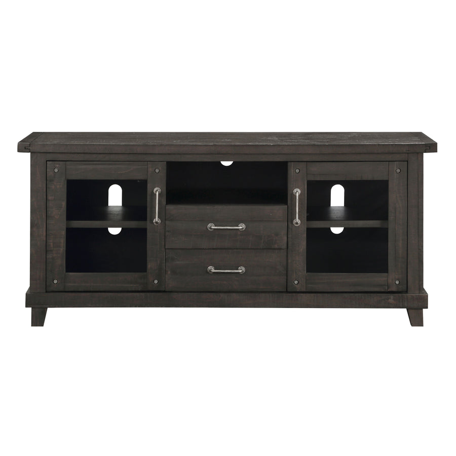 Modus Furniture 7Yc926D Yosemite Solid Wood Two Drawer Media Console In Cafe
