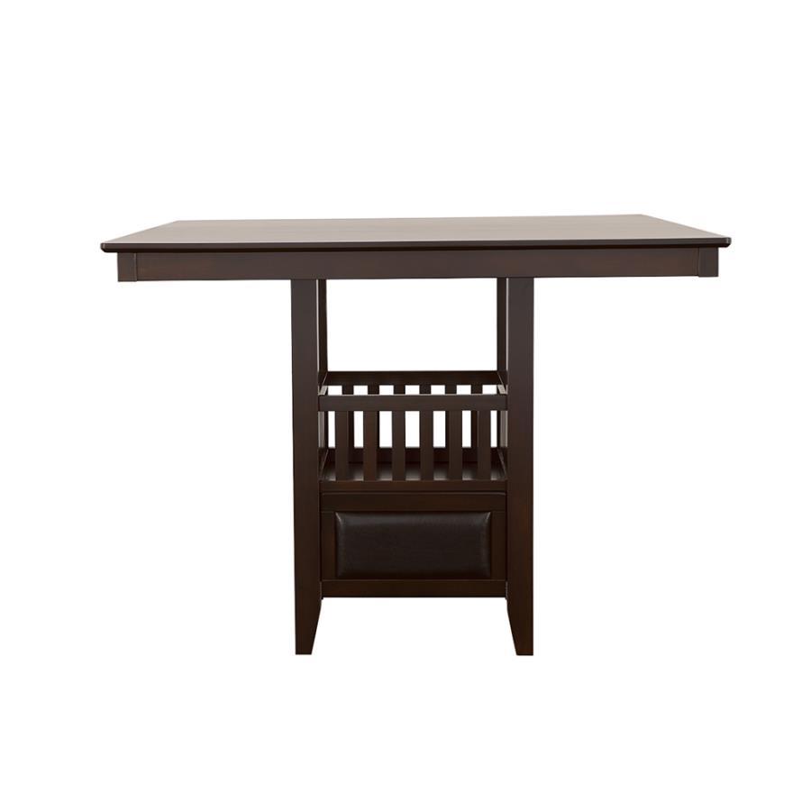 Coaster Furniture Jaden - Square Counter Height Dining Table - Espresso