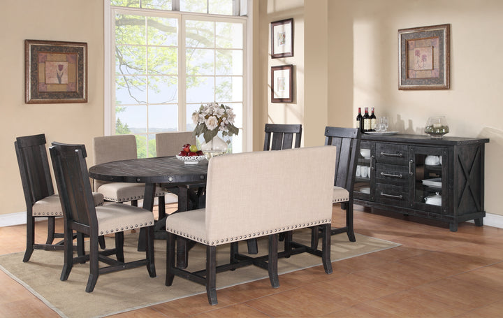 Modus Furniture 7Yc961R Yosemite Solid Wood Round Extension Table