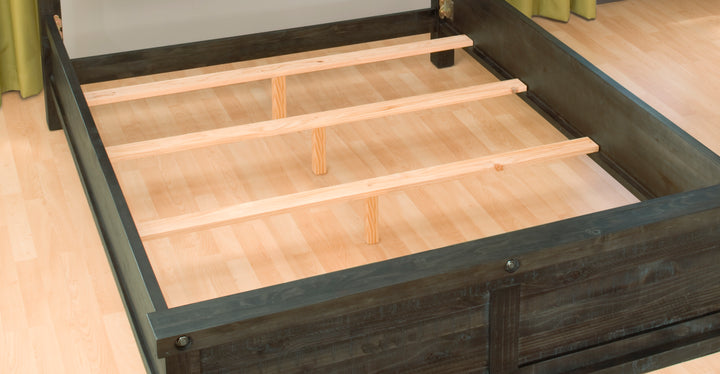 Modus Furniture 7Yc9L4 Yosemite Solid Wood Panel Bed In Cafe