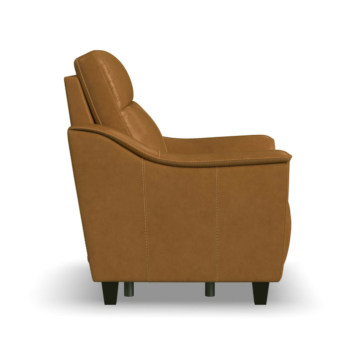 Walter Power Recliner With Power Headrest Honey