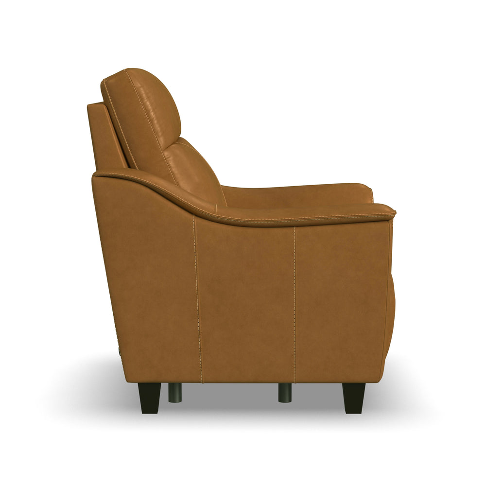 Walter Power Recliner With Power Headrest Honey