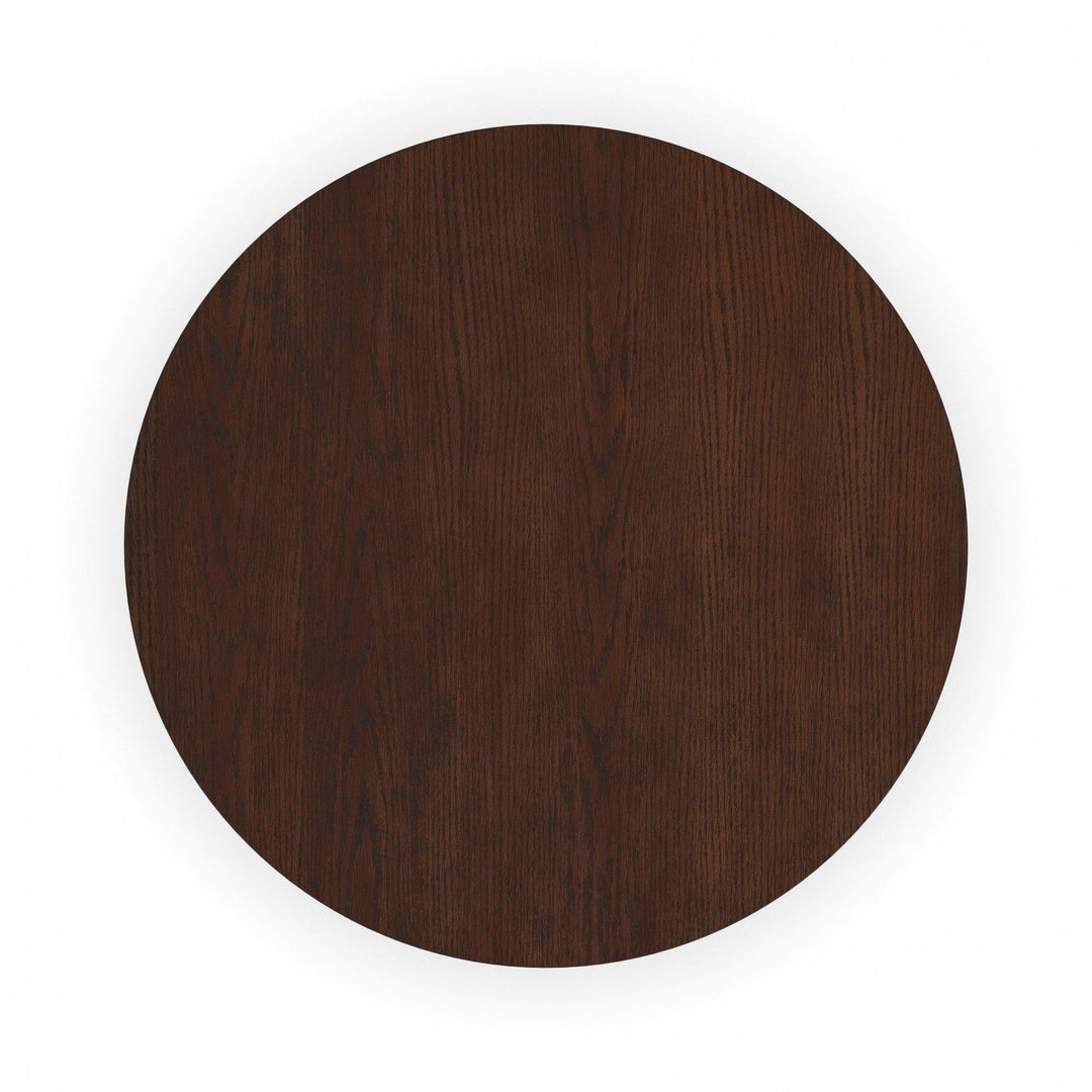 flexsteel-w1026-034-waterfall-round-coffee-table-dark-brown