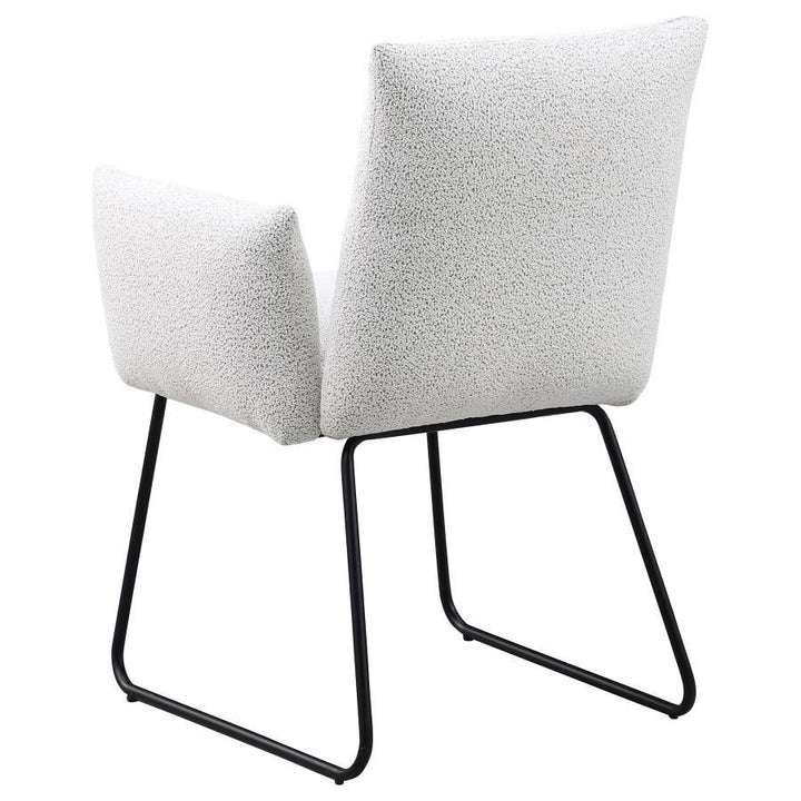 Ackland - Upholstered Dining Side Chair  - Light Gray