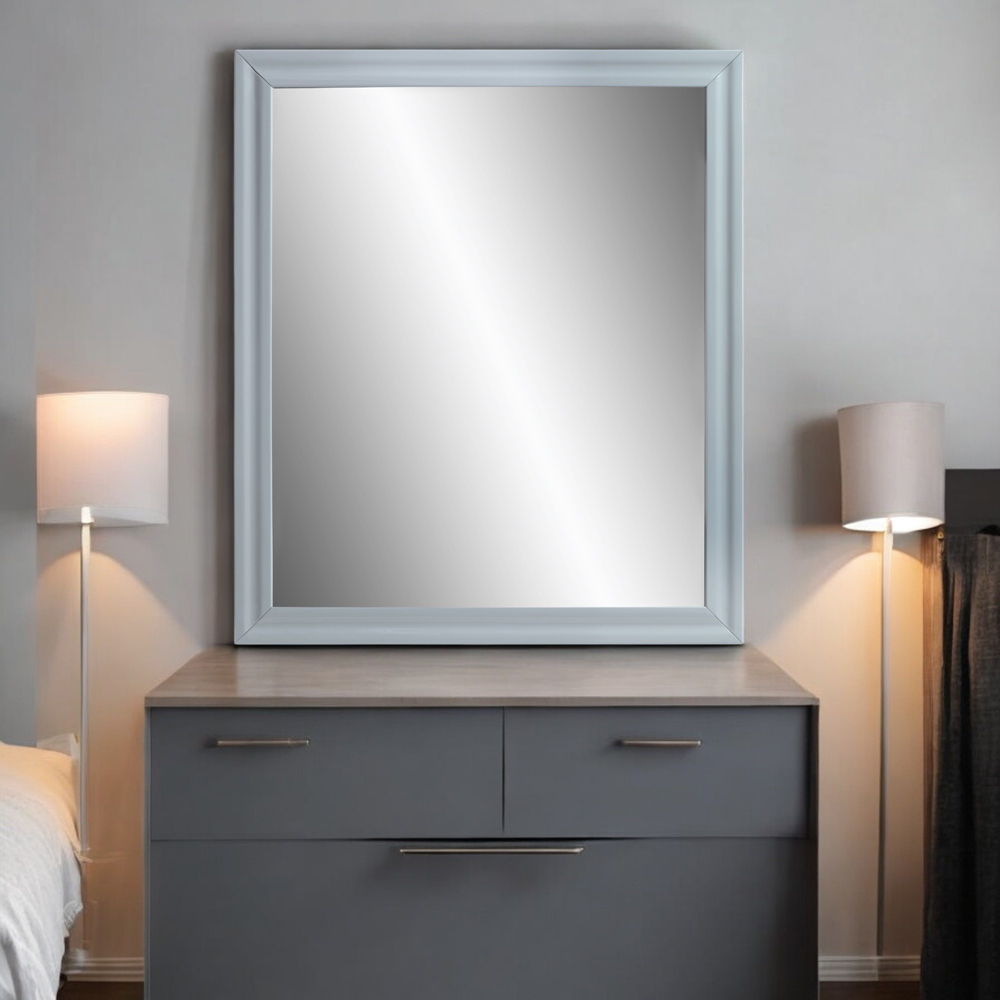 Gaines - Mirror - Gray High Gloss