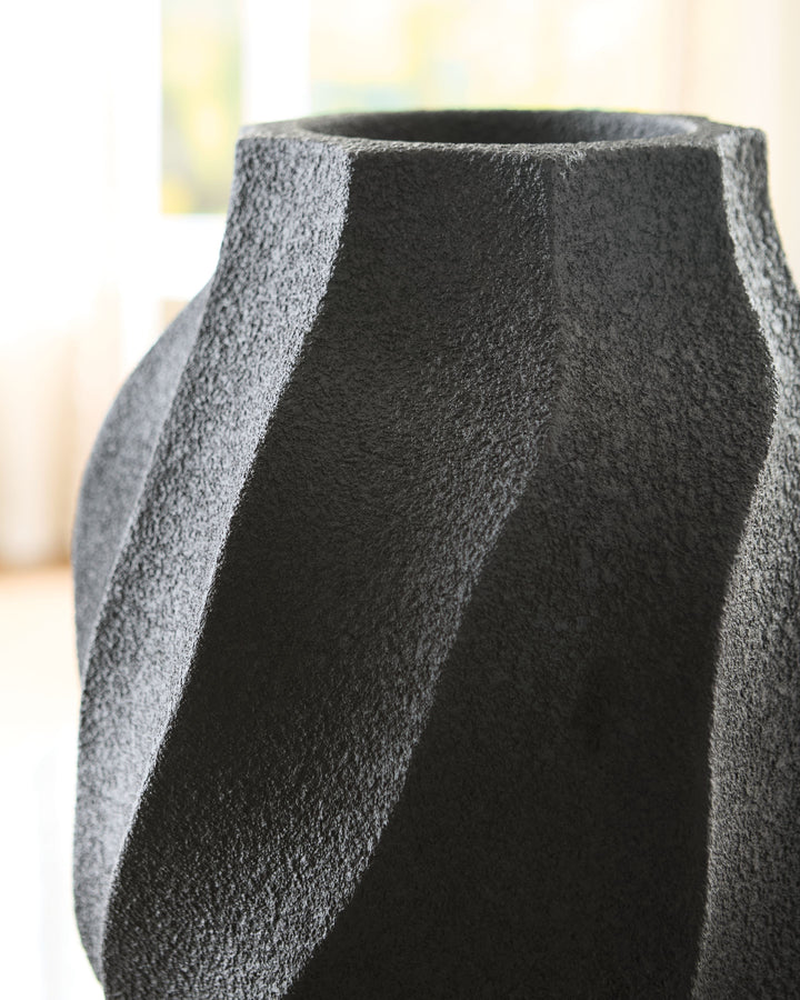 Judworth - Vase - 17' - Black by Ashley Furniture product image